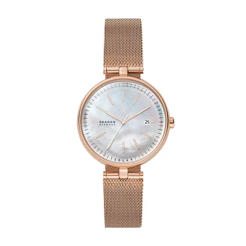 Skagen - Đồng Hồ Skagen SKW2980 Cho Nữ Màu Vàng Hồng - Vua Hàng Hiệu