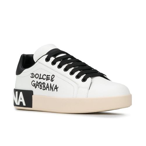 Giày Sneakers Dolce & Gabbana D&G Logo CK1544 AW710 Màu Trắng-2