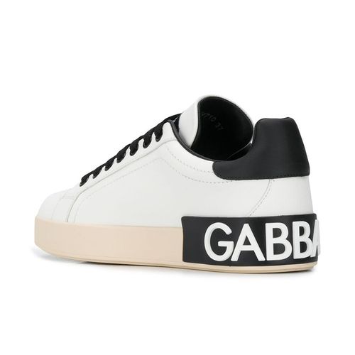 Giày Sneakers Dolce & Gabbana D&G Logo CK1544 AW710 Màu Trắng-4