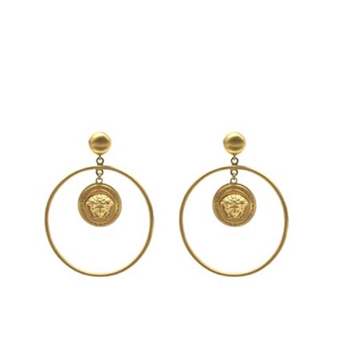 Khuyên Tai Versace DG2D538S DJMT Earrings Màu Vàng