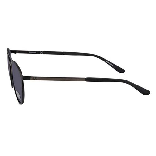 Kính Mát Calvin Klein Grey Round Men's Sunglasses CK20138S 001 52 Màu Xám-2