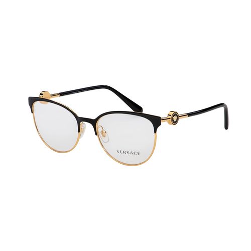 Kính Mắt Cận Versace Eyeglasses VE 1271 1433 54 Màu Đen Vàng