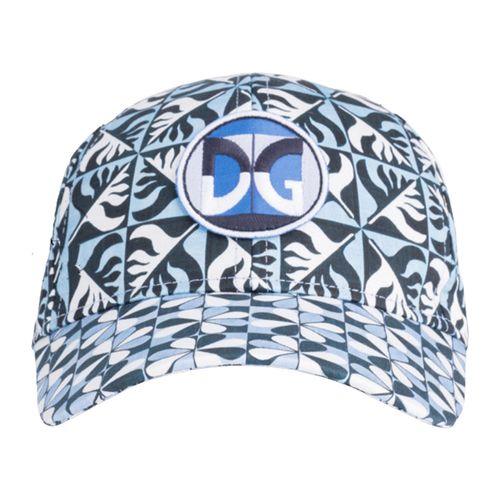 Mũ Dolce & Gabbana D&G Họa Tiết GH590Z FPFNW Màu Xanh