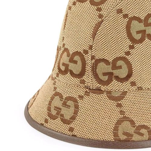 Mũ Gucci Canvas Bucket Hat ‎681256 3HAGJ 2564 Màu Nâu Size L-2