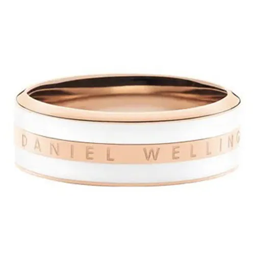 Nhẫn Daniel Wellington Emalie Ring Satin White DW00400039 Màu Vàng Hồng Size 66 - Trang sức - Vua Hàng Hiệu