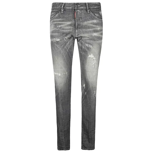 DSquared2 Xám Quần jeans - Quần Bò Dsquared2 Cool Guy Jeans S74LB0867 S30260 Màu Xám - Vua Hàng Hiệu