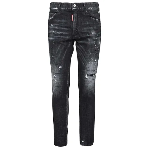 Quần Bò Dsquared2 Cool Guy Jeans S74LB0878 S30357 Màu Đen