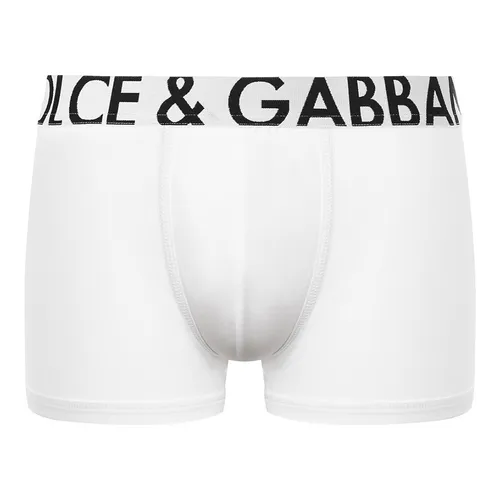 Quần Lót Nam Dolce & Gabbana D&G Logo Boxers N4C13J-FUGHH Màu Trắng