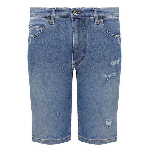 Quần Shorts Jeans Dolce & Gabbana GY4JED-G8CS2 Màu Xanh Nhạt