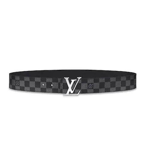 Thắt Lưng Da Nam Louis Vuitton Ceinture LV Initiales 40 mm Reversible Size 90