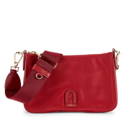 Túi Đeo Chéo Furla Atena Nylon Crossbody Cabernet Màu Đỏ
