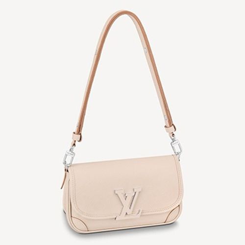 Túi Đeo Chéo Louis Vuitton Buci Crossbody Bag White M59457 Màu Trắng Kem