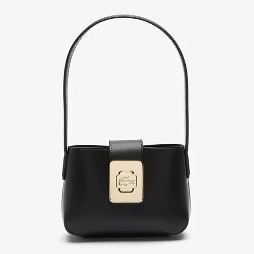 Túi Xách Lacoste Women's Amelia Leather Baguette Bag NF3674ME-000 Màu Đen