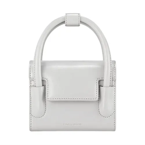 Túi Xách Tay Find Kapoor Marty Bag 12 Crinkled Ice Gray Màu Trắng Xám - Túi xách - Vua Hàng Hiệu
