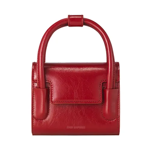 Túi Xách Tay Find Kapoor Marty Bag 12 Crinkled Red Màu Đỏ