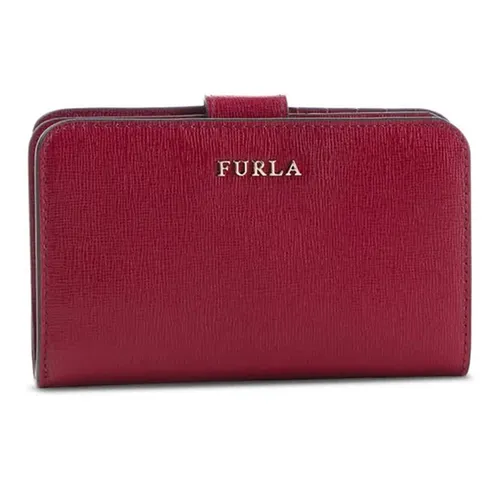 Ví Furla Ladies Babylon Zip-around Logo Plaque Wallets In Deep Red 922605-PR85-B30-CGQ Màu Đỏ Đậm