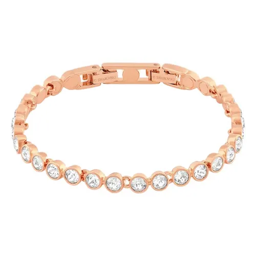 Trang sức Vòng đeo tay Mạ vàng hồng - Vòng Đeo Tay Swarovski Tennis Bracelet White, Rose-Gold Tone Plated 5039938 Màu Vàng Hồng - Vua Hàng Hiệu