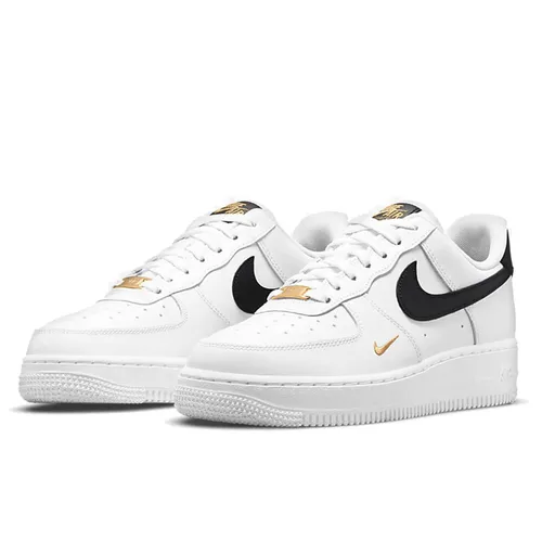 Giày Thể Thao Nike Air Force 1 Low 07 Essential White Black Gold CZ0270-102 Màu Trắng Đen Size 40