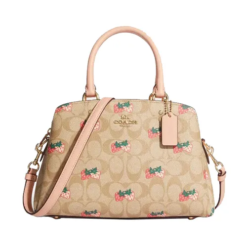 Túi Xách Tay Coach Mini Lillie Carryall CB598 Màu Kaki