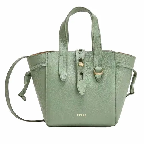Furla Túi tote - Túi Tote Furla Net Mini Ulivo Màu Xanh Lá - Vua Hàng Hiệu