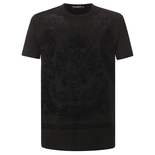 Áo Phông Nam Dolce & Gabbana D&G G8KBAT G7VCH N0000 Màu Đen