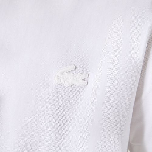 Áo Phông Lacoste Men's Crew Neck Ultra-Light Breathable Piqué T-Shirt TH7381-VKW Màu Trắng Size XS-5