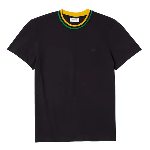 Áo Phông Lacoste Men's Crew Neck Ultra-Light Breathable Piqué T-Shirt TH7381-WYF Màu Đen Size S