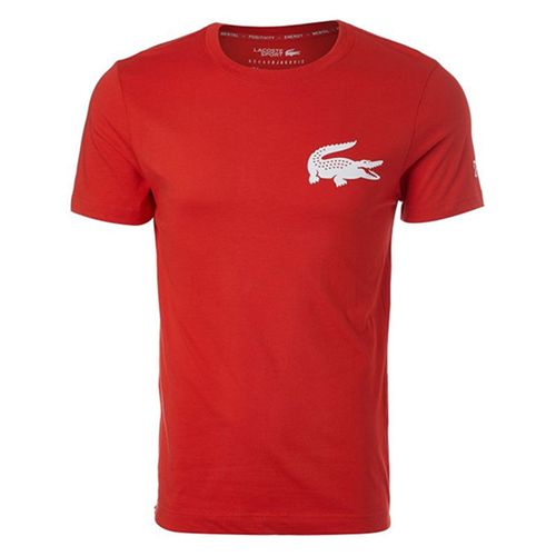 Áo Phông Lacoste T-Shirt Sport x Novak Djokovic TH2246-9TT Màu Đỏ Size S-1