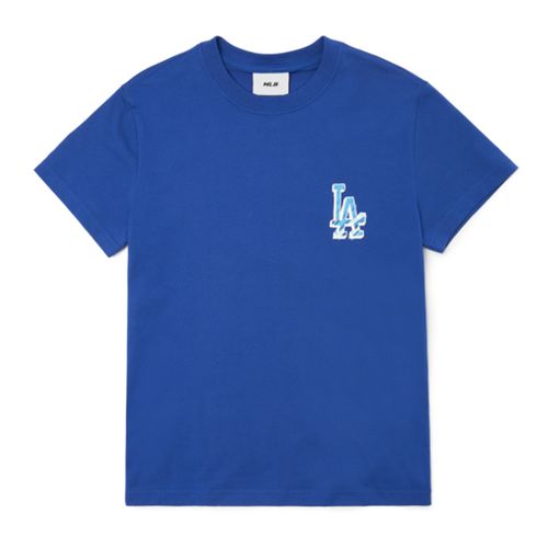 Áo Phông MLB Logo LA Dodgers Tshirt 3ATS03023-07BLD Màu Xanh Dương