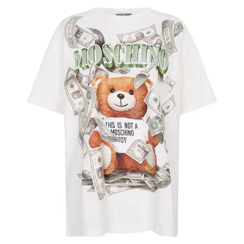 Áo Phông Moschino Women T-Shirts DA0701-5440 Màu Trắng