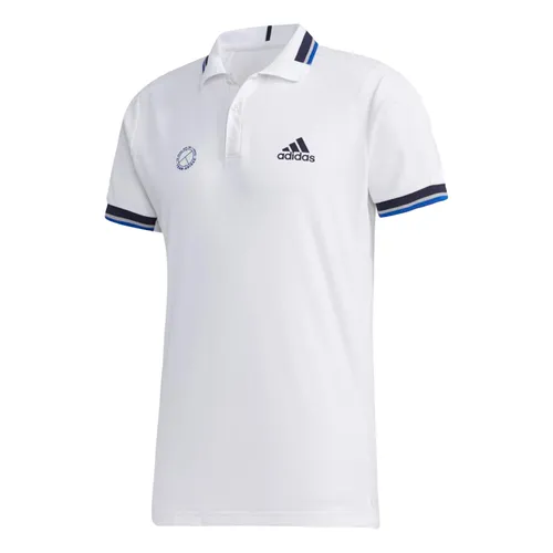Áo Polo Adidas Tennis Top Solid HEAT.RDY FS3773 Màu Trắng Size M