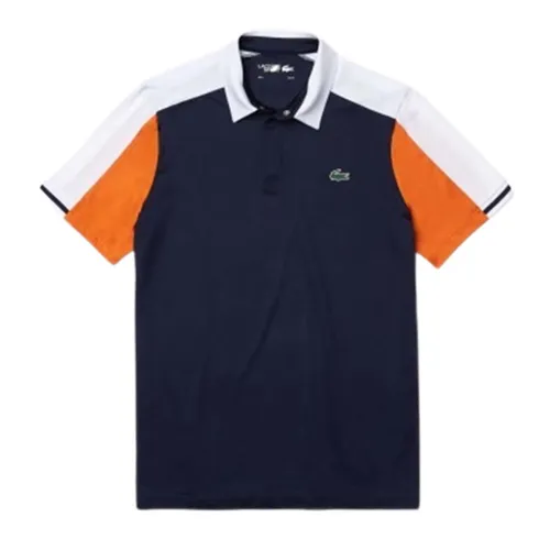 Áo Polo Lacoste Men's Sport Breathable Colorblock Golf Regular Fit Polo DH6943-51 5A9 Phối Màu Size M