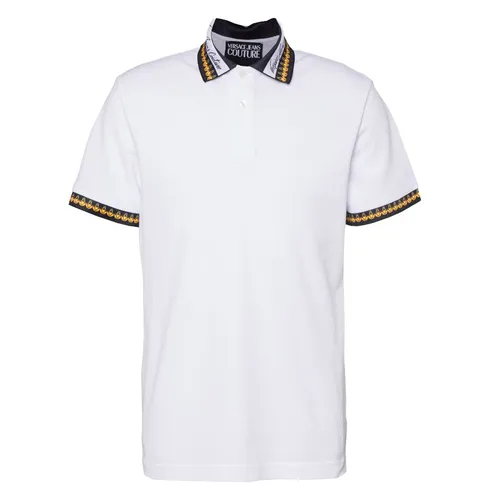 Áo Polo Versace Jeans Couture Garland 72GAGT06 Czarny Regular Fit Màu Trắng - Thời trang - Vua Hàng Hiệu