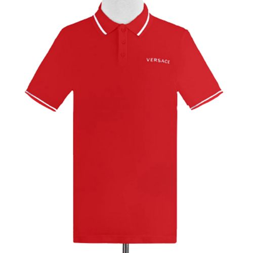 Áo Polo Versace T-shirts A83397S A231377 Red Màu Đỏ Size M