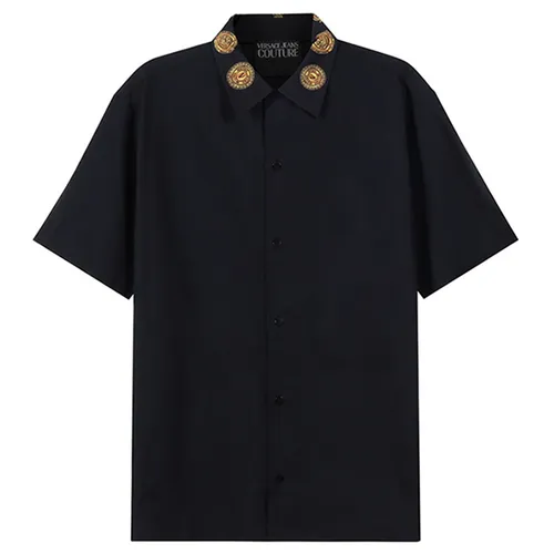 Áo Sơ Mi Versace Jeans Couture Cotton 72GAL2BC CN002 899 Màu Đen