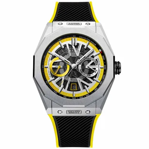 Đồng hồ - Đồng Hồ Nam Bonest Gatti King Speed B596014R Màu Đen - Vàng - Vua Hàng Hiệu
