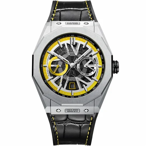 Đồng Hồ Nam Bonest Gatti King Speed B596014L Màu Đen Viền Vàng - Đồng hồ - Vua Hàng Hiệu