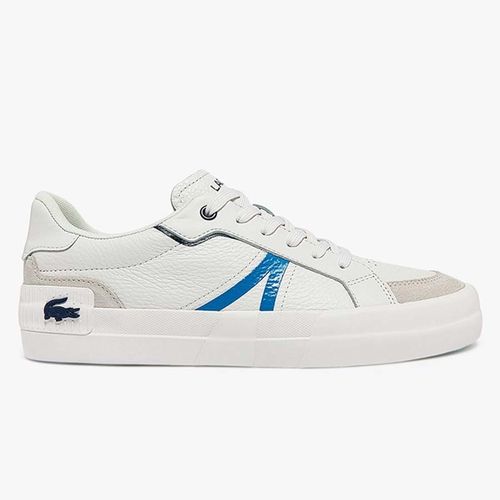 Giày Sneakers Lacoste L004 0722 Xanh Blue Phối Trắng Size 42.5-5