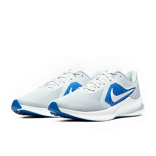 Giày Thể Thao Nike Downshifter 10 Running Pure Platinum White Blue - CI9981-001 Màu Trắng Xanh Size 42