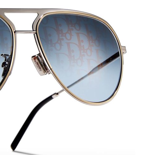 Kính Mát Christian Dior Essential Logo-Monogram Metal Aviator Sunglasses Đổi Màu 60-15-3