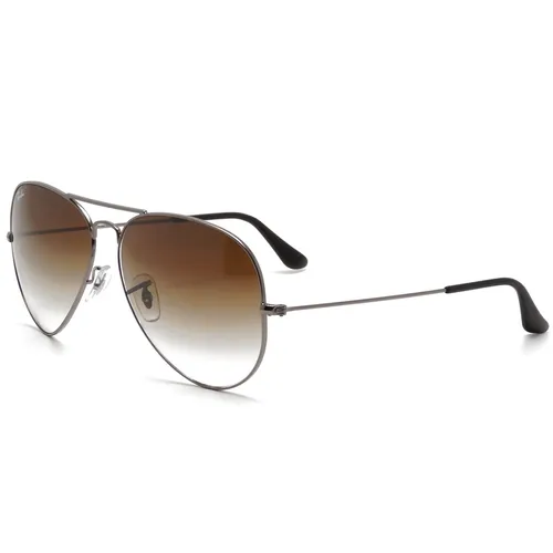 Kính Mát Rayban Aviator Large Metal Gun Metal Large Gradient RB3025 004 51 62-14 Màu Nâu