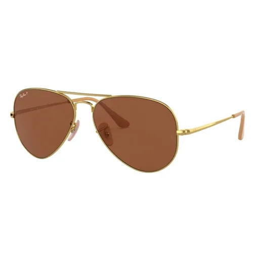 Kính Mát Rayban Aviator RB3689 9064/47 Màu Nâu Size 58