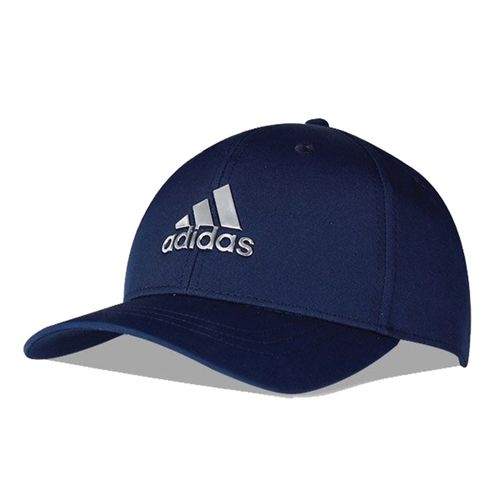 Mũ Golf Adidas Logo Kim Loại Nắp Ghim Màu Xanh Navy Size 57-60
