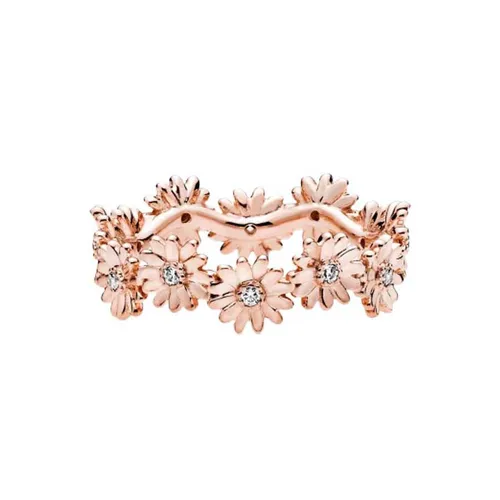 Nhẫn Pandora Sparkling Daisy Flower Crown Ring 188799C01 Màu Vàng Hồng Size 58 - Trang sức - Vua Hàng Hiệu
