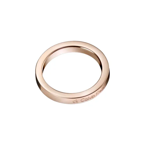 Nhẫn Calvin Klein CK Hook Ring KJ06PR1001 Màu Vàng Hồng Size 6