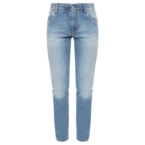 Quần Jeans Dolce & Gabbana Skinny GY07LD G8BF2 Màu Xanh Nhạt