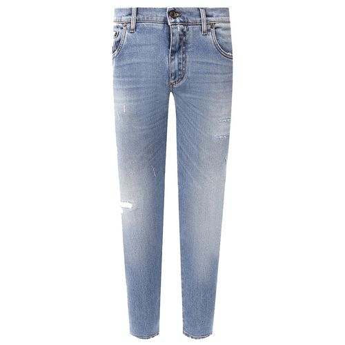 Quần Jeans Dolce & Gabbana Skinny GYC4LD G8BN0 Màu Xanh Nhạt
