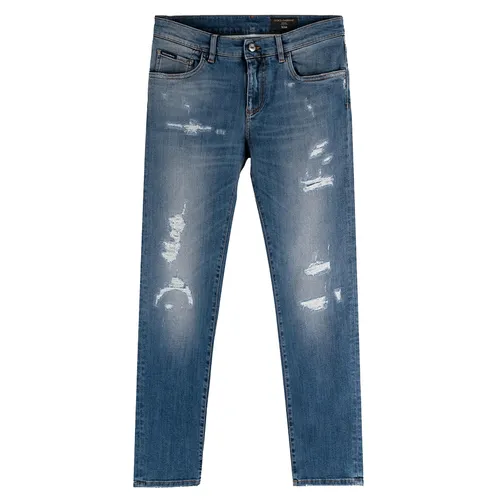 Thời trang Xanh nhạt Quần jeans Ý - Quần Jeans Nam Dolce & Gabbana D&G GY07CZ G8BF1 S9001 Màu Xanh Nhạt Size 44 - Vua Hàng Hiệu