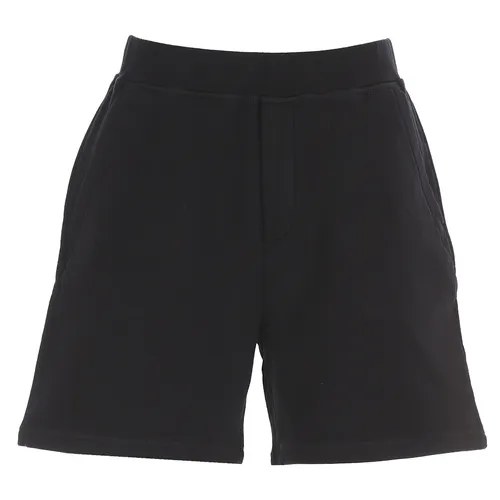Thời trang - Quần Shorts Dsquared2 Icon Jogging Shorts S79MU0018 Màu Đen - Vua Hàng Hiệu