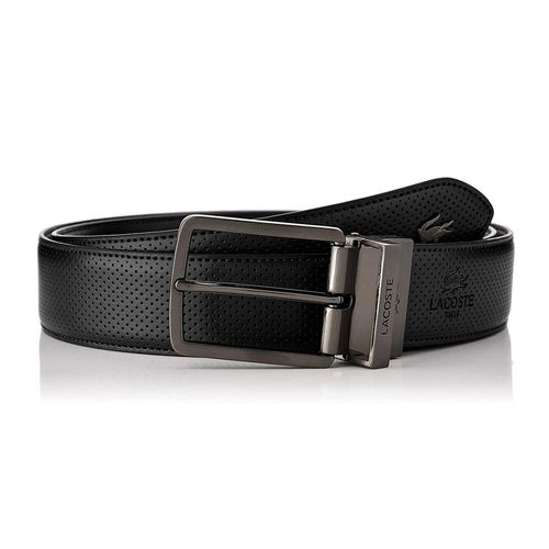 Thắt Lưng Lacoste Men's RC4002 Black 002 Belt Màu Đen Size 110